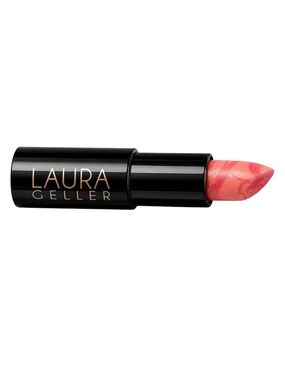Laura Geller Italian Marble Lipstick Amarena Coral Pink Marble Swirl Lip Color